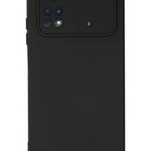 Newface Xiaomi Poco M4 Pro 4g Kılıf Nano İçi Kadife Silikon - Siyah