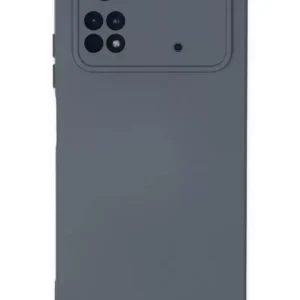 Newface Xiaomi Poco M4 Pro 4g Kılıf Nano İçi Kadife Silikon - Gri