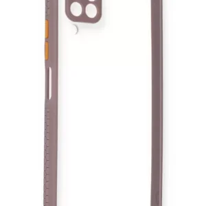 Newface Huawei P40 Lite Kılıf Miami Şeffaf Silikon - Açık Mor