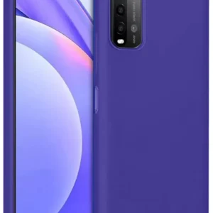 Newface Xiaomi Redmi 9t Kılıf Nano İçi Kadife Silikon - Mor