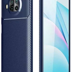 Newface Xiaomi Mi 10t Lite Kılıf Auto Focus Karbon Kapak - Lacivert