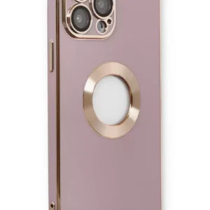 Newface İphone 13 Pro Kılıf Store Silikon - Mor