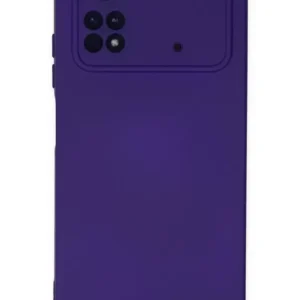 Newface Xiaomi Poco M4 Pro 4g Kılıf Nano İçi Kadife Silikon - Mor