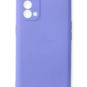 Newface Oppo Reno 5 Kılıf First Silikon - Lila