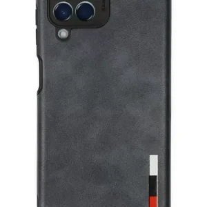 Newface Samsung Galaxy M33 Kılıf Loop Deri Silikon - Lacivert