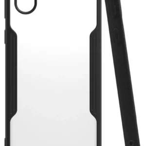 Newface Samsung Galaxy A01 Core Kılıf Platin Silikon - Siyah