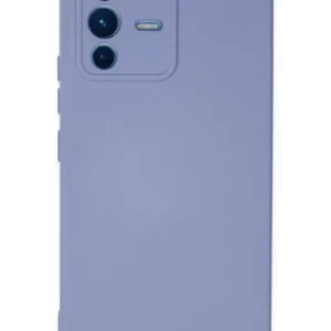 Newface Vivo V23 5g Kılıf Nano İçi Kadife Silikon - Lila