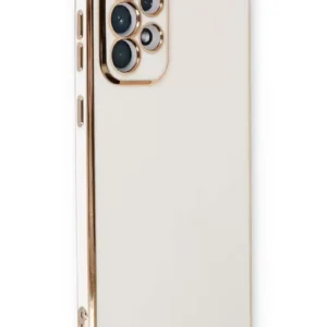 Newface Samsung Galaxy A33 5g Kılıf Volet Silikon - Beyaz