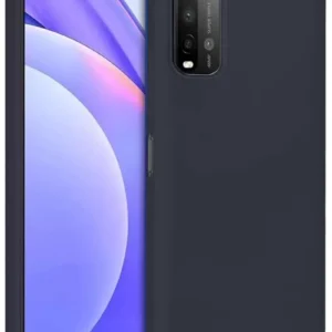 Newface Xiaomi Redmi 9t Kılıf Nano İçi Kadife Silikon - Siyah