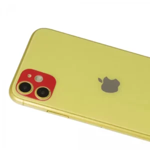 Newface İphone 11 Rainbow Kamera Lens Koruma Cam - Kırmızı