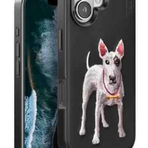 Venco İphone 16 Perma Desenli Kapak - Siyah