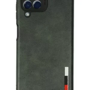 Newface Samsung Galaxy M33 Kılıf Loop Deri Silikon - Yeşil