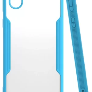 Newface Samsung Galaxy A01 Core Kılıf Platin Silikon - Mavi