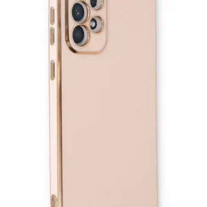 Newface Samsung Galaxy A33 5g Kılıf Volet Silikon - Pembe