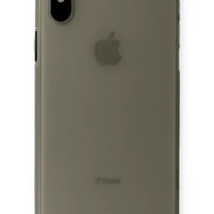 Newface İphone Xs Max Kılıf Pp Ultra İnce Kapak - Gri