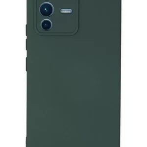 Newface Vivo V23 5g Kılıf Nano İçi Kadife Silikon - Koyu Yeşil