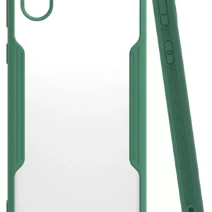 Newface Samsung Galaxy A01 Core Kılıf Platin Silikon - Yeşil