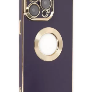 Newface İphone 13 Pro Max Kılıf Store Silikon - Derin Mor