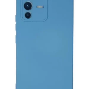 Newface Vivo V23 5g Kılıf Nano İçi Kadife Silikon - Mavi