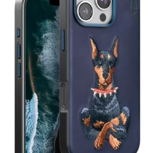 Venco İphone 16 Pro Perma Desenli Kapak - Lacivert