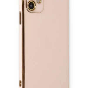 Newface İphone 11 Kılıf Volet Silikon - Pembe