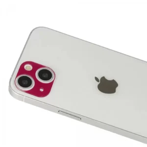Newface İphone 13 Rainbow Kamera Lens Koruma Cam - Koyu Kırmızı
