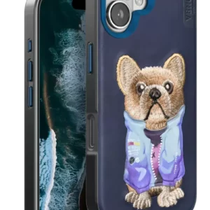 Venco İphone 16 Cute Desenli Kapak - Lacivert