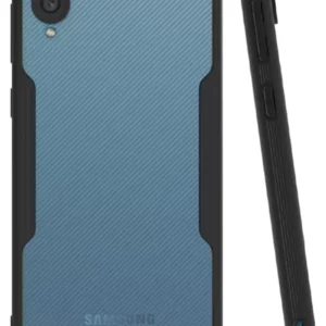 Newface Samsung Galaxy A02 Kılıf Platin Silikon - Siyah