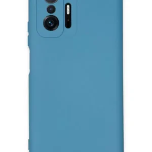 Newface Xiaomi Mi 11t Pro Kılıf Nano İçi Kadife Silikon - Mavi