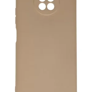Newface Xiaomi Redmi Note 9 5g Kılıf Nano İçi Kadife Silikon - Bej