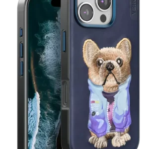 Venco İphone 16 Pro Cute Desenli Kapak - Lacivert