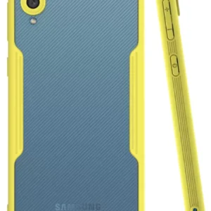 Newface Samsung Galaxy A02 Kılıf Platin Silikon - Sarı
