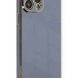 Newface İphone 13 Pro Max Kılıf Volet Silikon - Mavi