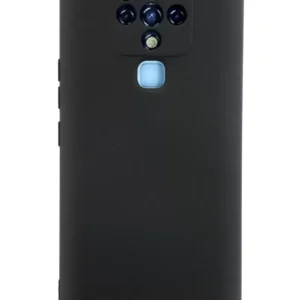 Newface Tecno Camon 16 Kılıf Nano İçi Kadife Silikon - Siyah