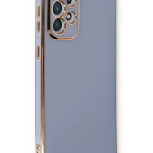 Newface Samsung Galaxy A53 5g Kılıf Volet Silikon - Mavi