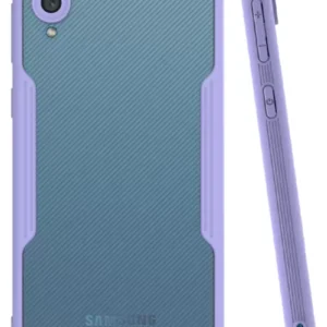 Newface Samsung Galaxy A02 Kılıf Platin Silikon - Lila