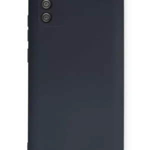Newface Samsung Galaxy A02s Kılıf Nano İçi Kadife Silikon - Lacivert