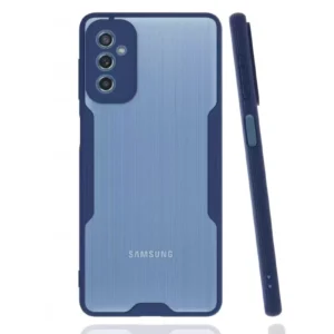 Newface Samsung Galaxy M52 5g Kılıf Platin Silikon - Lacivert