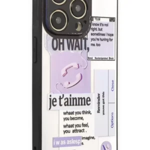 Newface İphone 12 Pro Max Kılıf Mirror Desenli Kapak - Mirror - 4