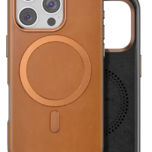 Venco İphone 16 Pro Puskas Magsafe Kapak - Açık Kahve