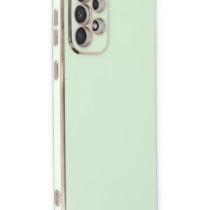 Newface Samsung Galaxy A53 5g Kılıf Volet Silikon - Açık Yeşil