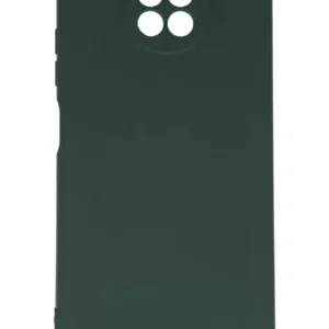 Newface Xiaomi Redmi Note 9 5g Kılıf Nano İçi Kadife Silikon - Koyu Yeşil