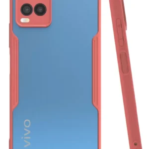 Newface Vivo Y21s Kılıf Platin Silikon - Pembe