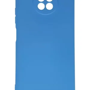 Newface Xiaomi Redmi Note 9 5g Kılıf Nano İçi Kadife Silikon - Mavi