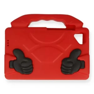 Newface İpad 10.2 (7.nesil) Kılıf Like Stantlı Tablet Silikon - Kırmızı