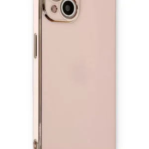 Newface İphone 13 Kılıf Volet Silikon - Pembe