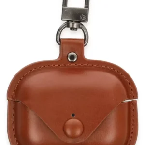 Newface Airpods 3 (3.nesil) Çanta Deri Kılıf - Taba