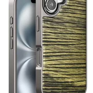 Venco İphone 16 Wave Kapak - Koyu Kahve