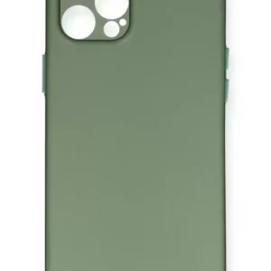 Newface İphone 12 Pro Max Kılıf Pp Ultra İnce Kapak - Yeşil