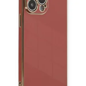 Newface İphone 13 Pro Kılıf Volet Silikon - Kırmızı